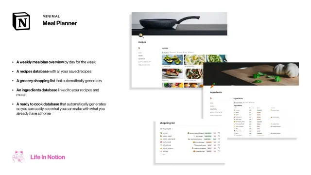 Meal planner screenshot 2