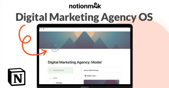 Digital marketing agency OS screenshot 1