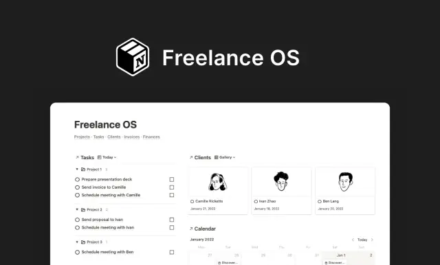 Freelancer OS screenshot 3