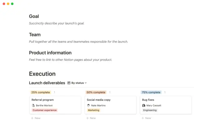 Go to market plan screenshot 4
