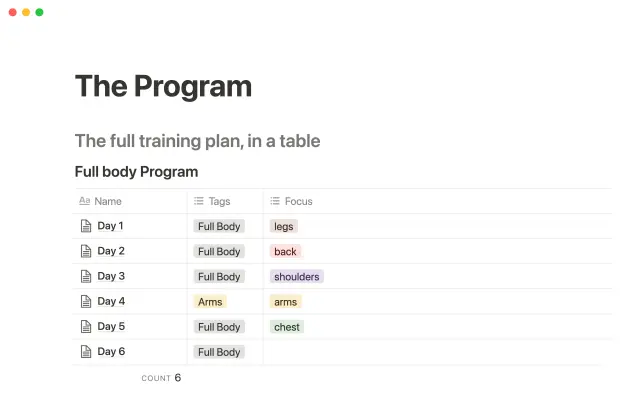 Ultimate workout system screenshot 4