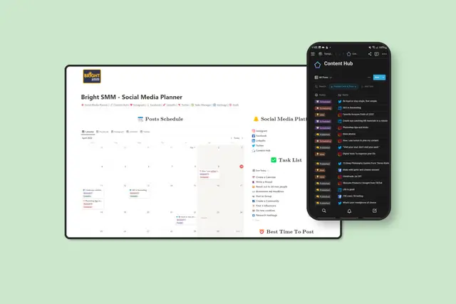 Social media planner screenshot 2