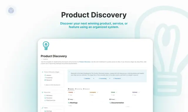 Product discovery system screenshot 5