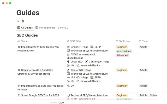 SEO growth kit screenshot 2