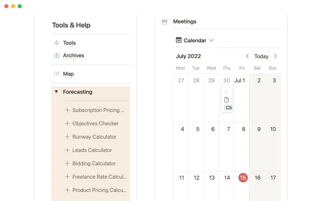 Digital marketing agency OS screenshot 2