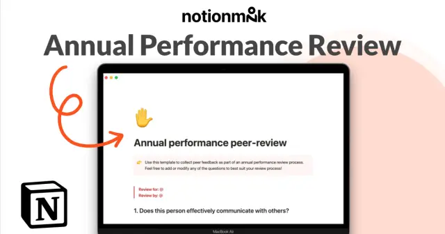 Annual performance review screenshot 1