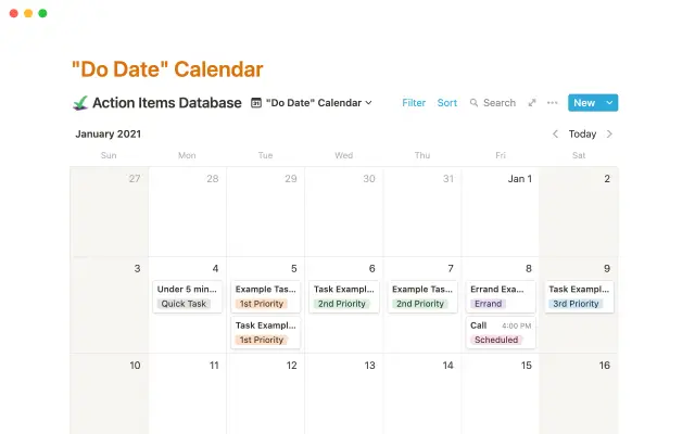 Action zone task/project manager screenshot 3