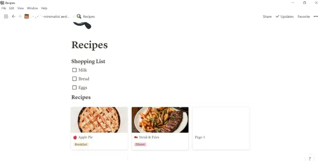 Minimalist aesthetic dashboard screenshot 9