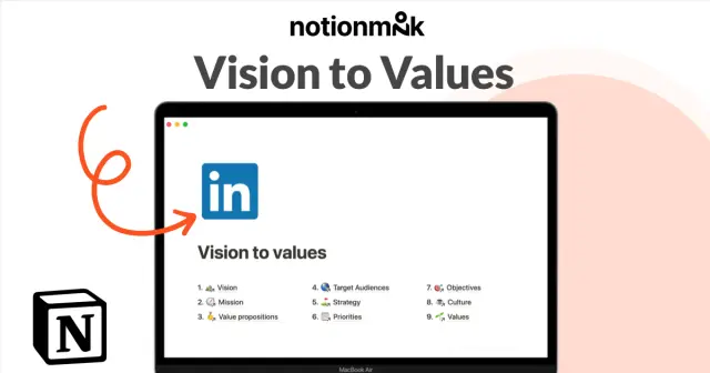 Vision to values screenshot 1