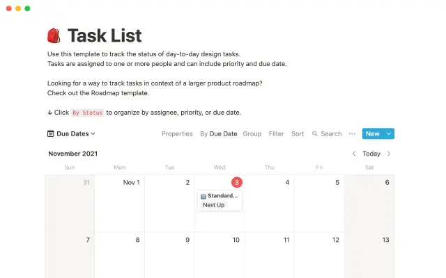 Task list screenshot 3