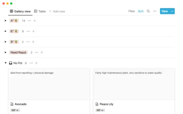 Plant tracker screenshot 3