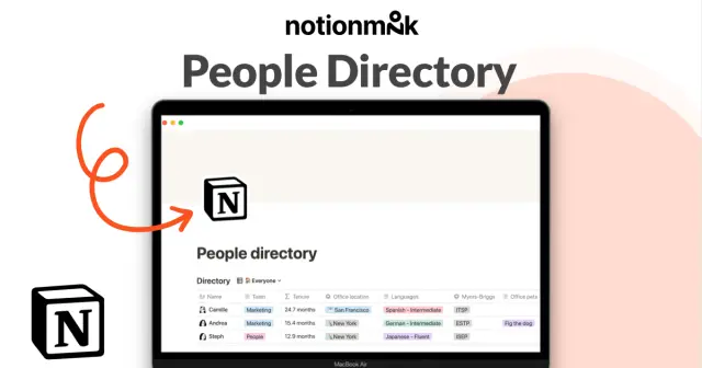 People directory screenshot 1