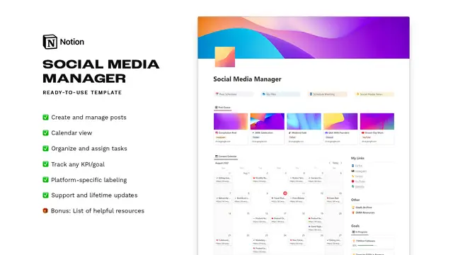 Social media manager screenshot 2