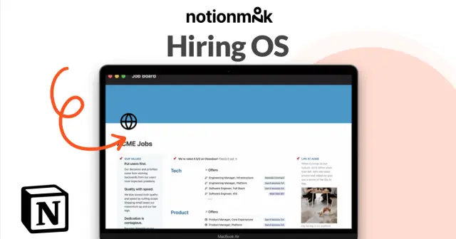 Hiring OS screenshot 1