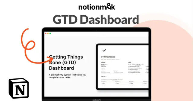 GTD dashboard screenshot 1