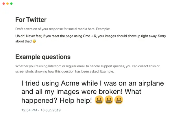 Product FAQs screenshot 2