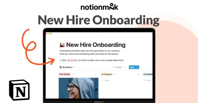 New hire onboarding screenshot 1
