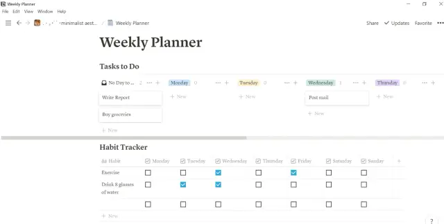 Minimalist aesthetic dashboard screenshot 4