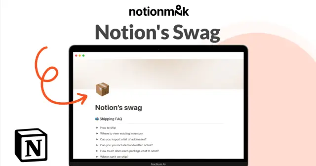 Notion's swag screenshot 1