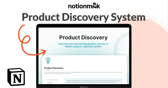 Product discovery system screenshot 1