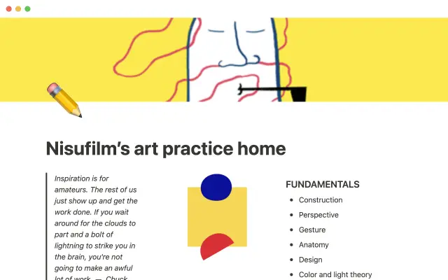 Art practice at home screenshot 1