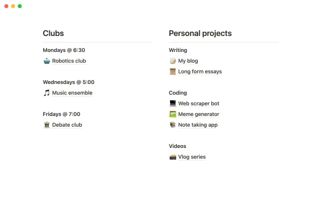 Student dashboard screenshot 3
