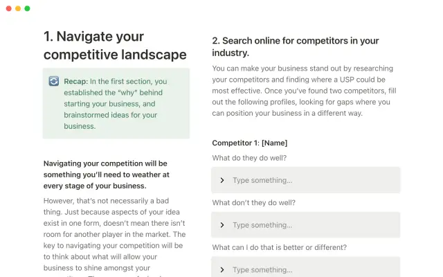 Shopify's business blueprint screenshot 3