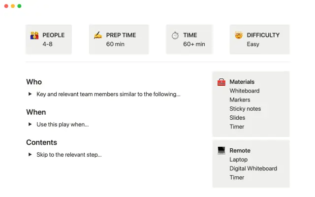UX Playbook screenshot 2