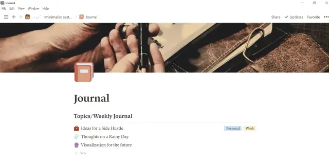 Minimalist aesthetic dashboard screenshot 5