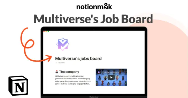 Multiverse's job board screenshot 1
