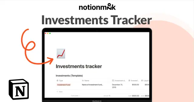 Investments tracker screenshot 1