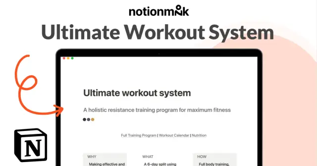 Ultimate workout system screenshot 1