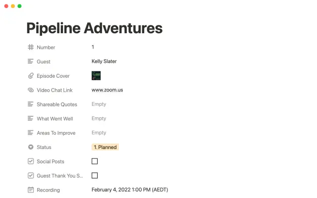 Podcast production screenshot 4