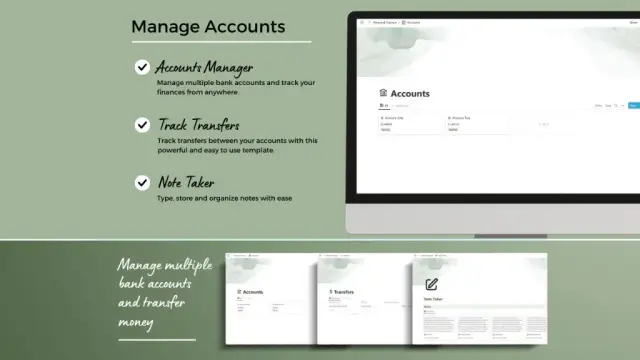 Aesthetic personal finance screenshot 3