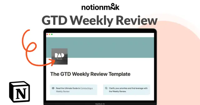 GTD weekly review screenshot 1