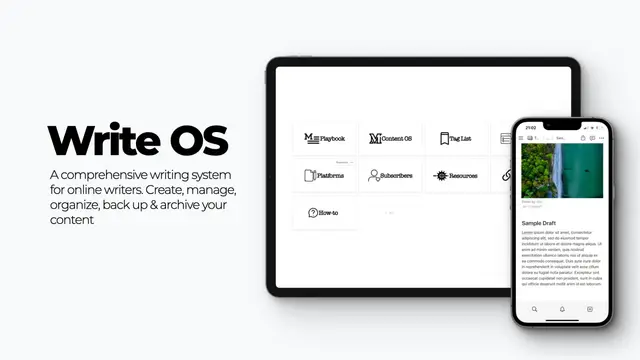 Write OS screenshot 4