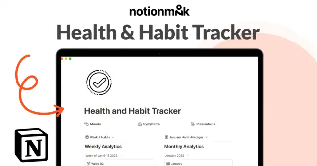 Health & habit tracker screenshot 1