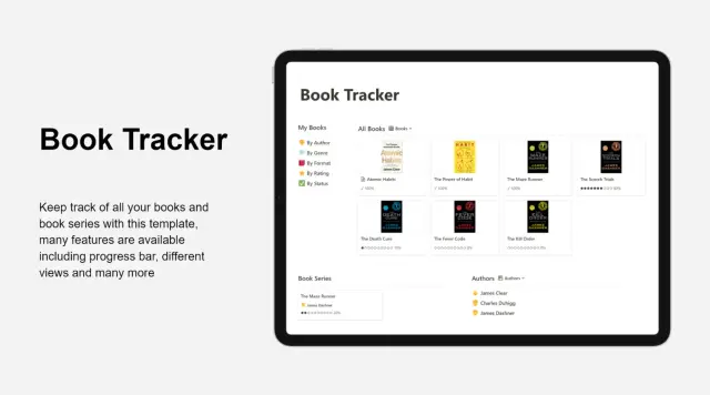 Book tracker screenshot 2