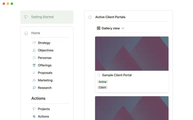 Digital marketing agency OS screenshot 4