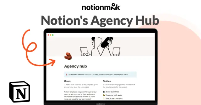 Notion's agency hub screenshot 1