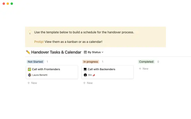 Project dashboard screenshot 3