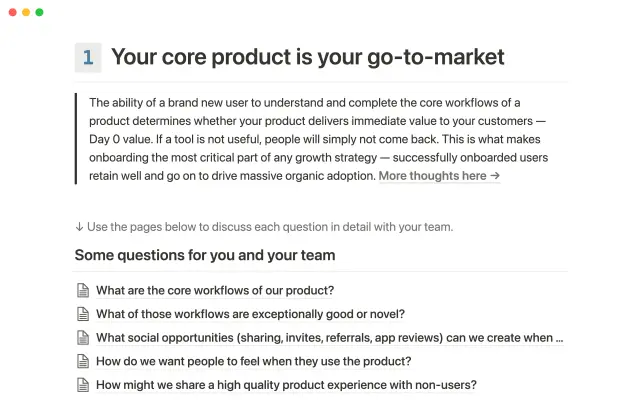 Merci Grace's zero to one framework screenshot 5