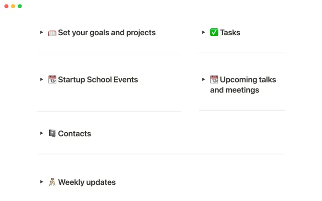 Startup school OS screenshot 4