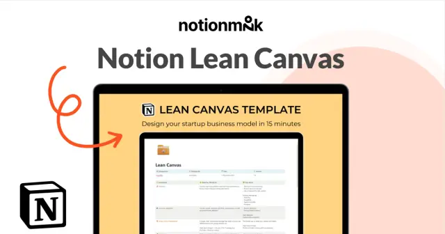 Notion lean canvas screenshot 1