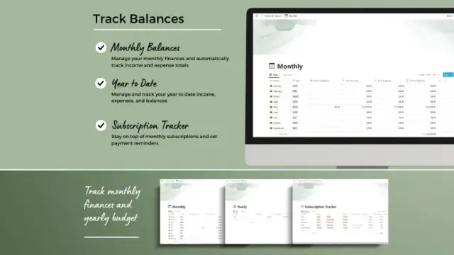 Aesthetic personal finance screenshot 4